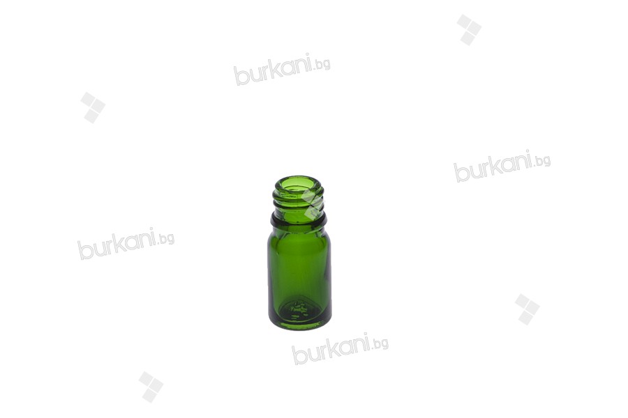 Cam yeşil uçucu yağ şişesi 5 ml