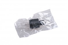 Стъклена пипета CRC защита с черен пластмасов биберон за бутилка 5 мл