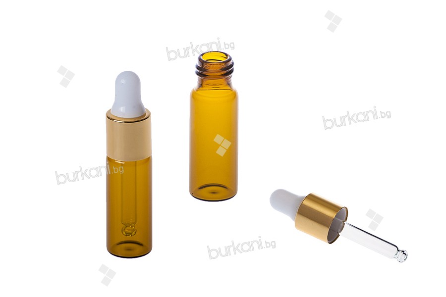 Karamel pipetli şişe 5 ml 