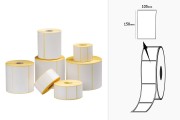 Термотрансферни етикети (MAT), хартия, самозалепваща се ролка 105x150 mm - 1000 бр