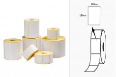 Isı aktarım etiketi (MAT), kağıt, yapışkan 105x150 mm Rulo - 1.000 adet