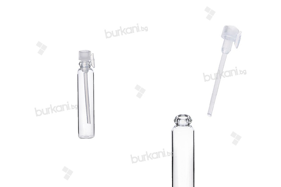 Стъклени фиолки (тестер) 3 мл - 1000 бр. 