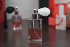 Стъклена бутилка за парфюм 50 мл (18/415)