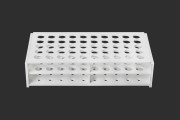 Beyaz renkte 212x107x50 mm plastik stand  - (delik açma Φ 13 mm)