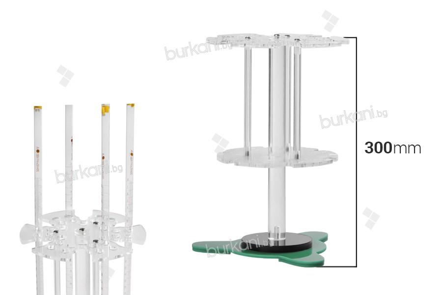 Pipet stand - 24 konum (14 mm delik açıklığı)