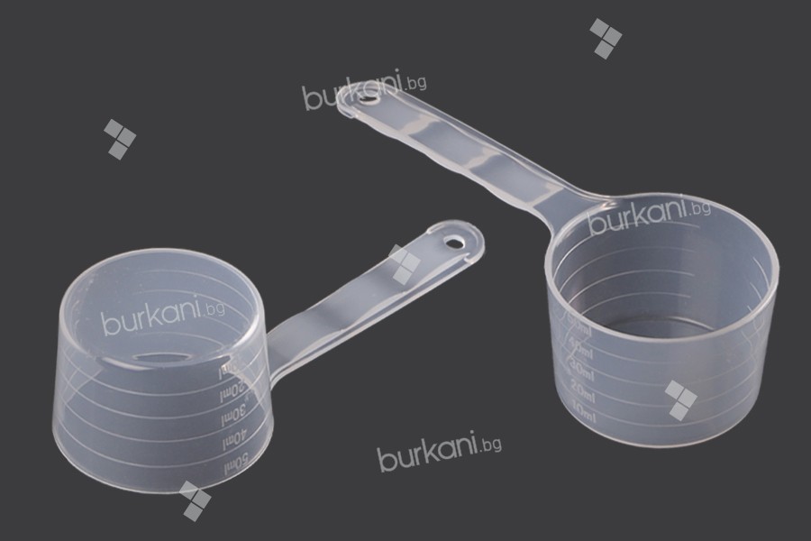 Пластмасова мерителна лъжичка 50 мл 