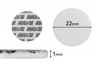 Kavanozlar için 22 mm tıpa  (basınçla kapanır ) - 50 adet