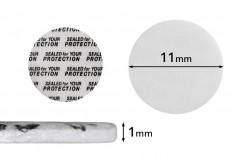 Krem kavanozlar için 11 mm tıpalar