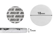 Kavanozlar için 18 mm contalar (basınçla kapanır)