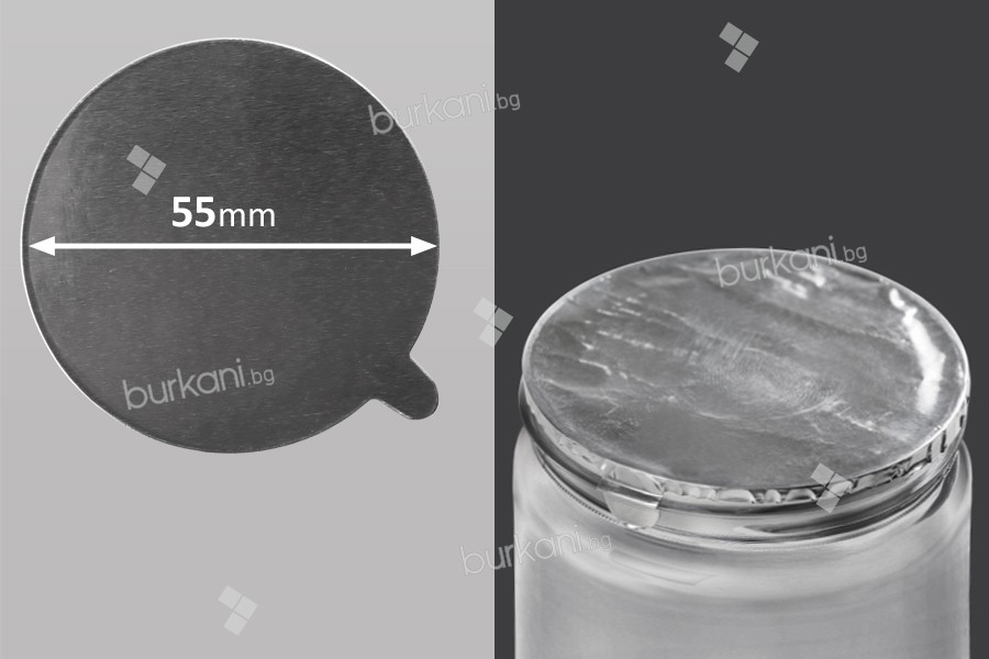 Алуминиев самозалепващ се уплътнител с размер  55 мм - 8 бр. на пакет