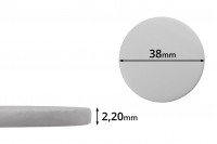 Пластмасов уплътнител бял 38 мм  (PE foam)  - 100 бр.