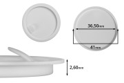 Вътрешно пластмасово (PE) уплътнение на буркана (41 мм)