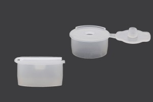 Пластмасова тапичка (PE) с капак (квадратен) - диаметър 19 mm - 50 бр-изображение_продукт