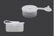 Пластмасова тапичка (PE) с капак - диаметър 19 mm - 50 бр-изображение_продукт