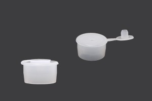 Пластмасова тапичка (PE) с капак - диаметър 15 mm - 50 бр-изображение_продукт