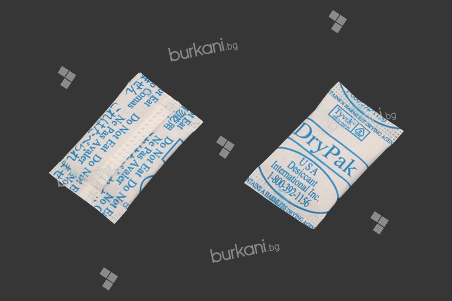 Пликове silica gel 0,5 гр- за абсорбиране на влагата - 200 бр Пликове silica gel 0,5 гр- за абсорбиране на влагата - 200 бр