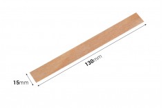 Mumlar için metal tabanlı 115х130 mm ahşap fitiller