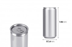 Alüminyum kap 250 ml (kutu)