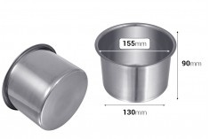 Метален иноксов съд за водна баня "Bain Marie" -160 mm 