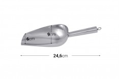 Лъжица от неръждаема стоман - дължина 24,6 cm 