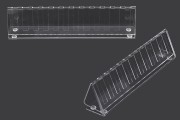 Акрилна поставка (щанд) за блотери/тестер 
