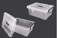 Пластмасова кутия 440x300x170 mm с капак и дръжка 
