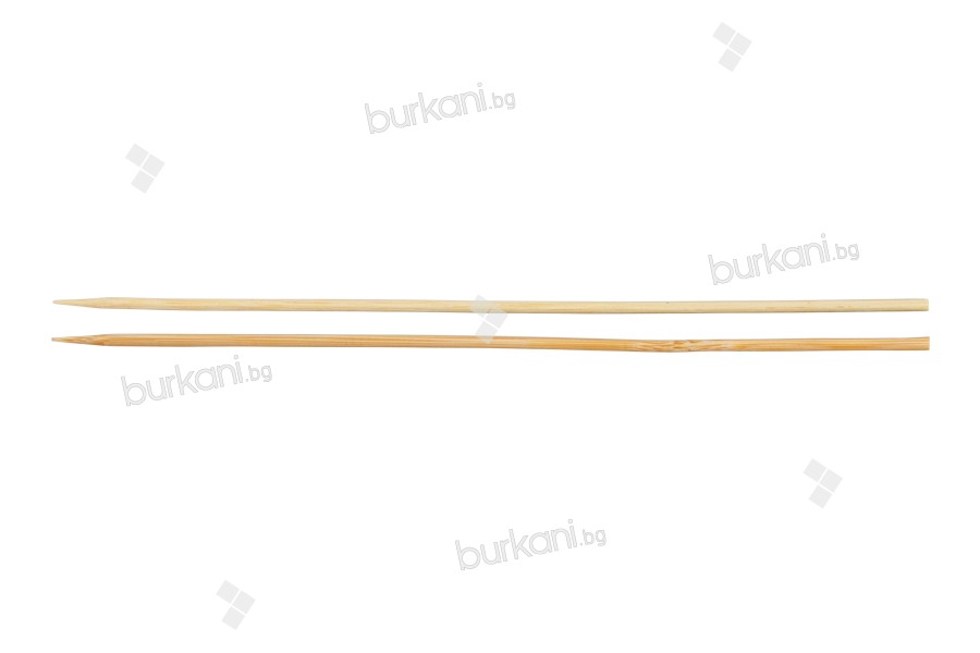  Бамбукови пръчки за шишчета 200 x 3 mm - 100 броя