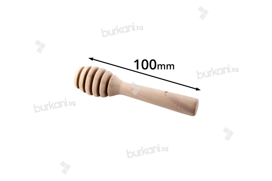 Лъжички дървени  за мед 10 cm