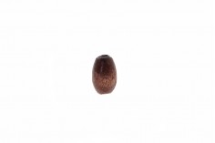 Малки дървени кафяви   декоративни мънисти  0,3x0,6 mm