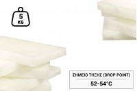 Hard paraffin in white color (WAX315) - 1 kg