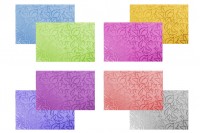 Цветна целофанова хартия ( на листа) с размери  50x70 cm - 20 бр./ пакет 