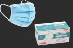 Немедицински предпазни маски за еднократна употреба  - 50 бр./пакет 