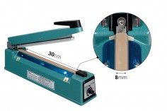 Ръчна термолепчачка настолна за херметическо запечатване на пликове с дължина 30 см и ширина 8 мм