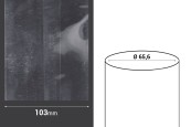 Τермосвиваема капсула широка 103 мм  с прорез - в текущ метър (Φ 65,6 mm)