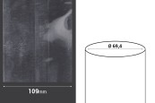 Τермосвиваема капсула широка 109 мм  с прорез - в текущ метър (Φ 69,4 mm)