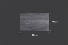 40x60 mm термосвиваема прозрачна капсула за 5 ml бутилка - 20 бр.