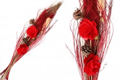 Декоративни клончета  80см с червени цветя