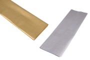 Опаковъчна хартия 50х66 см (голд или сребро) - 50 бр. 