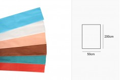 Креп хартия 50х200 см в най-различни цветове - 10 броя