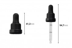 20 ml uçucu yağ şişeler için cam pipet 