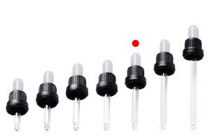 Стъклен капкомер пипета ( на топче) за бутилки за етерични масла 30 мл-изображение_група