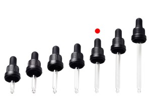 Стъклен капкомер пипета ( на топче) за бутилки за етерични масла 30 мл-изображение_група