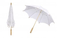 Декоративен чадър с дантела 