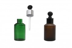 Комплект - aлуминиев ринг и пластмасов биберо (без дюза) за бутилки с гърловина  PP24