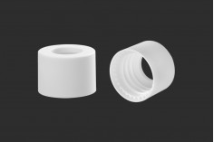 Бяла матова пластмасова капачка ( пръстен)  за пипети от 5 до 100 мл