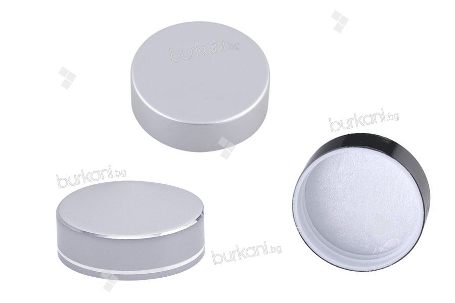 Alüminyum kap iç conta siyah veya gümüş (için kavanoz 122-31-0) ile