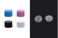 Пластмасови капачки PP18 с ъплътнител в различни цветове 