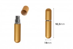 Бутилка за парфюм 5 мл ( алуминиева)  в различни цветове 