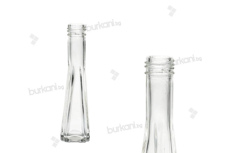 Стъклена бутилка за зехтин или оцет с размери 42x163 - 50 ml
