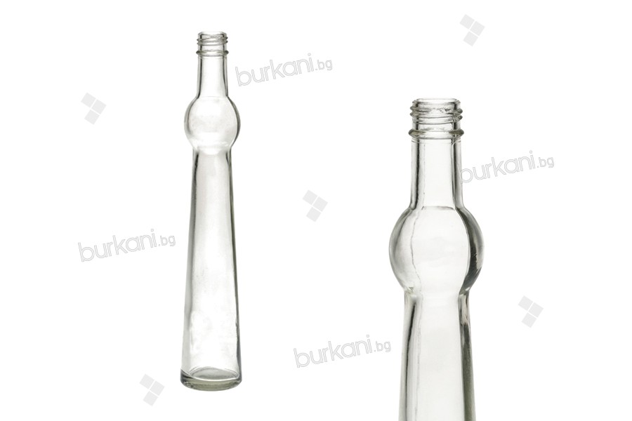 Стъклена бутилка с размери  53x300 - 210 ml